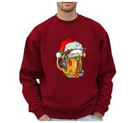 Générique Pull de Noel Homme Grande Taille, Pull Moche de Noel Famille Sweatshirt Homme Joli Pull Homme Pull de Noel Musical Gilet de Noel Homme Pull Noel Homme 4XL
