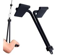 Générique Pull Down Attachment, Triceps Extension Straps, Exercise Handle 11.8 inches Training Accessory for Women, Men Back Biceps Pulldowns Shoulders Arm Strength Home Workouts