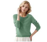 Générique Pull en Laine à col Rond pour Femme. Sa Coupe ajustée et Ses Manches Longues Lui confèrent Une élégance discrète, en Faisant Un vêtement Confortable à Porter au Quotidien Ville
