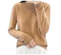 Générique Pull Femme Chic Et Elegant Casual Haut Chic Et Elegant Slim Fit Top col Rond Sweat Polaire Classics Tunique sous Pull