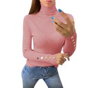 Générique Pull Femme Hiver Rouge Laine Vintage Long Thermique Chauve Souris Col Roulé Sweat Capuche Cachemire Oversize Chic Et Elegant Festif Decollete Dos Coton