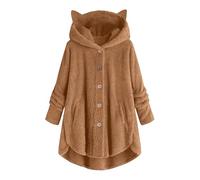 Générique Pull Femme Plaid Homme Sweat à Capuche Couverture à Capuche surdimensionnée Poncho Polaire Sherpa Ultra Doux Sweat a Capuche Grande Poche Hiver Chaud