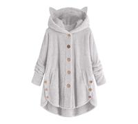Générique Pull Femme Plaid Homme Sweat à Capuche Couverture à Capuche surdimensionnée Poncho Polaire Sherpa Ultra Doux Sweat a Capuche Grande Poche Hiver Chaud