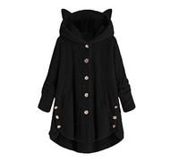 Générique Pull Femme Plaid Homme Sweat à Capuche Couverture à Capuche surdimensionnée Poncho Polaire Sherpa Ultra Doux Sweat a Grande Poche Hiver Chaud S4