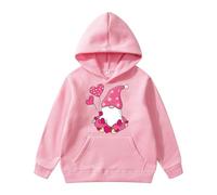 Générique Pull Fille 14 Ans Sweatshirt à Capuche Amour, Haut Fête des Amoureux, Vêtement Confortable, Hoodie Fille Loisirs Hiver(3-4 Years)