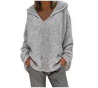 Générique Pull Fin Femme Pull Maille Chenille Femme Hauts Manche Longue Décontracté Ample Pullover Haut Tops Convient Aux Déplacements Quotidiens En Automne Et En Hiver