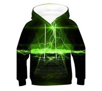 Générique Pull Garçons Filles 3D Imprimés la Mode Sweats Capuche Motif Nouveaux Pulls