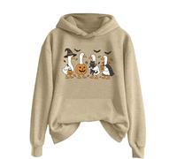 Générique Pull Halloween Femme Vêtements Automne Hiver Hoodie Orange Sweat Homme Sweat-Shirt Haut Capuche Sweater The Pumpkin Spice Cafe Vetement Rose Veste Sweatshirt