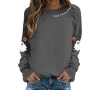 Générique Pull Halloween Sweat Femme Oversize Orange Déguisement Citrouille Deguisement Vampire Veste Vetement Vêtements Automne Hiver Costume T-Shirt a Capuche Shirt