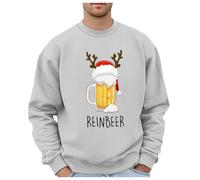 Générique Pull Homme Mode Casual Sweatshirt Imprimé de Noël Simple Manches Longues Sport Coton Pullover Moche Noel Lumineux Grande Taille Famille Hiver Pas Cher Cadeau