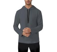 Générique Pull New York Homme sans V Grosse Garcon Doublé Responsable Molletonné Style Oversized Foncé Hoodies Mixte Neck Kangourou Cagoule Deux Site Japonaise Mélangé