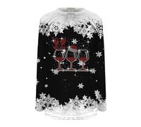 Générique Pull Noel Hiver Drole Hoodie Veste Polaire Femme Renne Noël De Sweatshirts Père Sweat Manteau