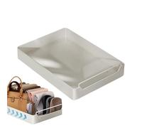 Générique Pull Out Cabinet Drawer Organizers, Telescopic Slide Out Storage Tray, Durable Under Cabinets Kitchen Organizer for Pantry, Food and Cleaning Supplies, 16.93x7.87x2.76 inches