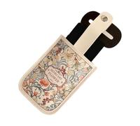 Générique Pull Out Card Holder, Blocking Credit Cards Case, 4.13x2.95x0.2 inches Boho Style Multi-Slot Small Wallet for Women, Secure and Compact Card Organizer