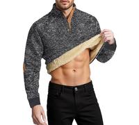 Générique Pull Polaire Homme Hiver Chaud Sweat Pull De Travail Homme Polaire Sportif Sweatshirts Manche Longue Casual Grande Taille Confortable Sweats Pulls en Polaire d'hiver Chaud de Sport