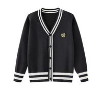 Générique Pull Sweater Col Rond Manches Longues Garçon,Pull en Tricot Torsadé Automne Hiver Demi Saison Ample et Confortable Manteau pour garçon Haut de Qualité Respirant Quotidien Détente Sorties