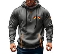 Générique Pull Zippé Homme Sweat Chauffant Veste Réfléchissante Chic Couverture Piece Tres Hoodies Grosse Poncho Survêtement Running Zippé Manteau Chaud Homme 3XL