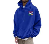 Générique Pullover Homme Hoodie Symbol They Not Like us Imprimé Sweat à Capuche Graphic Design Léger et Chaud Streetwear Casual Sweatshirt Confortable