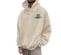 Générique Pullover Homme Hoodie Symbol They Not Like us Imprimé Sweat à Capuche Graphic Design Léger et Chaud Streetwear Casual Sweatshirt Confortable