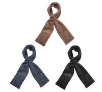 Générique Pullover Scarf Women, Faux Collar With Hidden Zipper Pocket, Velvet Winter Scarf 100x45cm, Warm Secure Storage Scarfs Commuting Cycling, Machine Washable Gift For Her Mom Girlfriend