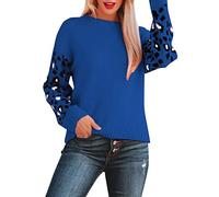 Générique Pulls Femme-Femmes Pull LéOpard Mode LâChe Col Rond Manches Longues Pull Tricots