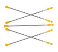 Générique Pulvérisateur de Jardin Lance à Pulvérisation Électrique Télescopique en Acier Inoxydable et Plastique, Rallonge de Lance 45cm-80cm pour Arrosage et Fertilisation Agricole, Pack