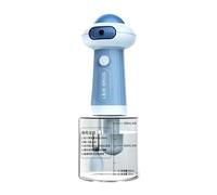 Générique Pulvérisateur de Mousse électrique pour Le Toilettage Canin, Distributeur Automatique de Savon pour Chiens, Flacon Mélangeur de Shampoing pour Chiens, Bleu
