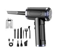 Générique Pumpify Portable 3 in 1 Compressed Air, Duster & Vacuum Cleaner Handheld Rechargeable, 3-Speed Modes, USB C Charging, Multi-Purpose Nozzles for Pc, Electronics & Car Cleaning (1PC)