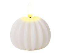 Générique Pumpkin Candles, Electronic LED Flameless Lights, Orange Safe Flickering Glow, Autumn Decor Party Displays, Flameless Candlelight for Halloween, Thanksgiving, and Holiday Dinners Use