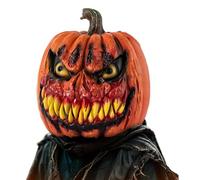 Générique Pumpkin Headgear, Masquerade Costume Cover, Decorative Halloween Photo Prop Headwear for Cosplay, Stage Performance, Birthday Party, Carnival, Festive Entertainment Events