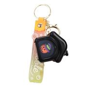 Générique Pumpkin Keychain,Black House Pendant - Fun Pumpkin Ghost House Keychain with Lanyard, Backpack Hangings Decor for Boys Girls