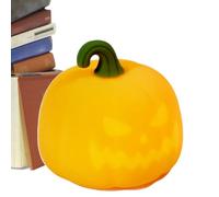 Générique Pumpkin Night Light, Cute LED Bedside Lamp, Soft Glow Halloween Decoration, Battery-Operated Tabletop Light for Haunted House, Bedroom, Window, Home, and Thanksgiving Seasonal Display
