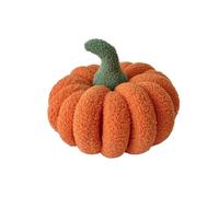 Générique Pumpkin Pillow, Halloween Pumpkin Toys, Decorative Realistic Cushions, Soft Plush Festive Accents, 11.81x11.81x7.87 inches, Ideal for Indoor Home Living Room Bedroom Porch Apartment Setup