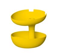 Générique Pumpkin Snack Tray, Detachable Treat Organizer, Double-Layer Design, Multi-Functional Bowl, Phone Holder and Vase, for Party Bedroom Shelf Use, 7.8x6.69x6.38 inches