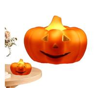 Générique Pumpkin - Soft Portable Silicone LED Lamp,Ambient Desk Light