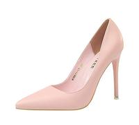 Générique Pumps à Talons à Talons à Talons à Talons à Talons à Talons fermés de 4 Pouces avec Orteils à Pointe fermée, Confortable pour Les Mariages, Les bals, Les événements de mariée, Le Travail