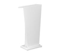 Générique Pupitre de conférence Portable en Bois avec Rangement, Hauteur 114 cm, idéal pour Les écoles et Les églises, Support réglable pour Ordinateur Portable pour Les Cours et Les présentations.