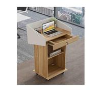 Générique Pupitre élégant en Bois pour écoles et conférences - Bureau spacieux pour Un Confort Optimal, Harmonie des Couleurs, Finition Bois de qualité supérieure