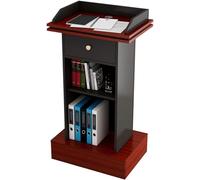 Générique Pupitre Moderne pour Enseignants - Pupitre à Hauteur réglable pour mobilier de Bureau, présentations et Discours, Conception Durable pour Les Enseignants et Les Professionnels