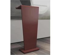 Générique Pupitre Portable en Bois avec étagère de Rangement - Pupitre Facile à Monter pour églises, salles de Classe et événements - Élégant pupitre Debout 53 x 33 x 114 cm