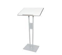 Générique Pupitre Portable, léger et réglable pour Enseignants, églises et Bureaux ; pupitre de Sol idéal pour Les présentations, Discours et événements ; Facile à transp