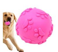 Générique Puppy Chew Ball | Squeaky Pet Teething Bouncy Ball | Bouncy Puppy Toy | for Home Apartment Garden Park Living Room Bedroom Garage Courtyard Farmhouse Poolside Beach