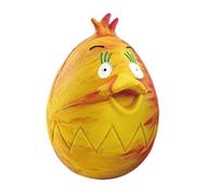 Générique Puppy Egg Toy, Squeaky Dog Ball, Rubber Dog Ball, Colorful Chicken Shape Pet Toy, Easter Egg Dog Toy for Small Dogs Or Large Dogs, Interactive Fun Toy for Small, Medium and Large Pets