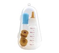Générique Puppy Milk Feeder - Silicone Head Scale Multifunctional, Feeding Tool Design with Easy Grip for Medicine Water and Milk Feeding Safe and Kitten Cat Pet Syringe for Puppies Kittens