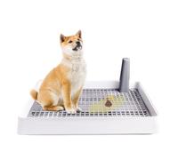 Générique Puppy Pee Pad Holder - Dog Potty Tray, Indoor Training Toilet | Puppy Pee Pad Tray, Wee Training Pet Holder, Small Medium Breed Dog Accessory Potty Mat | for Puppies Dogs Indoor Toilet Use