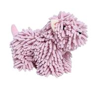 Générique Puppy Shaped Hand Towel - Chenille Cloth, Absorbent Bathroom Rag, Hanging Microfiber Wipes, Soft Drying Fabric | Super Absorbent, Quick Drying Kids Hand Towel for Women Kids Dog Lovers Home