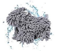 Générique Puppy Shaped Hand Towel - Chenille Cloth, Absorbent Bathroom Rag, Hanging Microfiber Wipes, Soft Drying Fabric | Super Absorbent, Quick Drying Kids Hand Towel for Women Kids Dog Lovers Home