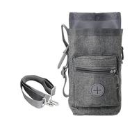 Générique Puppy Training Bag, Large Capacity Dog Snack, Built-in Poop Bag Dispenser, Pet Feed Reward, Adjustable Strap for Walking, Outdoor Travel, (Black/Blue), Hands- Convenience