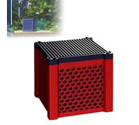 Générique Pure Cube Water Trough Filter 2.0, Aquarium Waters Trough Purifier Cube, Filternatur Horse Water Troughs Filter,for Horse, Livestock, Fish Tanks & Ponds (Red)