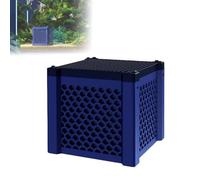 Générique Pure Cube Water Trough Filter 2.0, Aquarium Waters Trough Purifier Cube, Filternatur Horse Water Troughs Filter,for Horse, Livestock, Fish Tanks & Ponds (Blue)